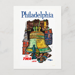 Vintage Pennsylvania Philadelphia Liberty Bell Postcard