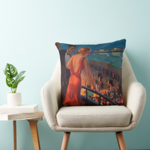 VINTAGE PENNSYLVANIA RAILROAD CUSHION