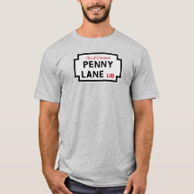 Vintage Penny Lane Street Sign
