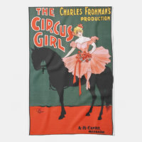 Vintage Performing Arts Poster The Circus Girl
