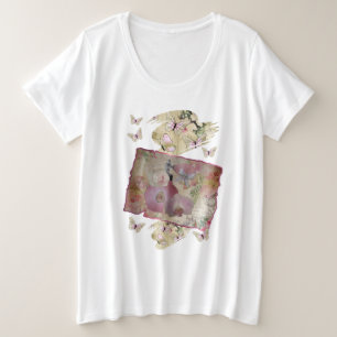 Vintage perfume bottle T-shirt Plus Size T-Shirt