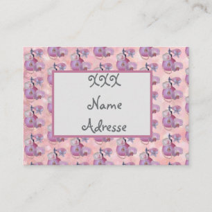 vintage perfume business card