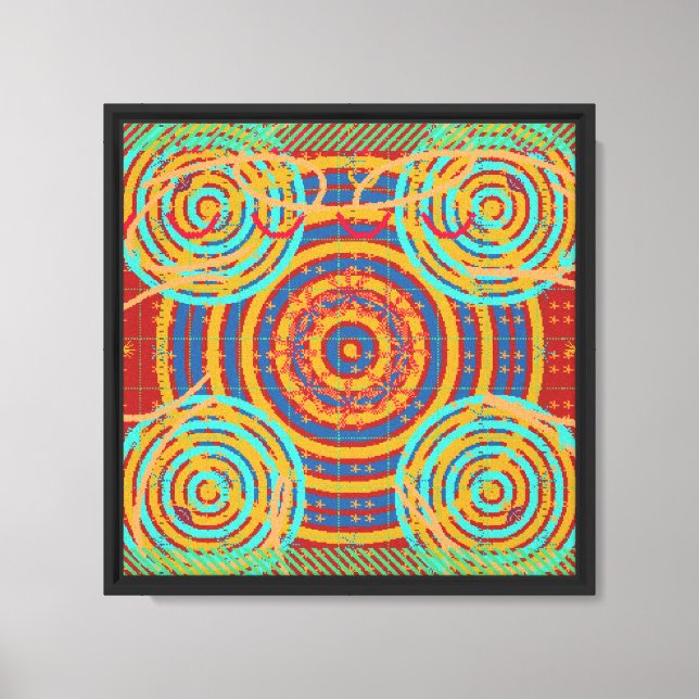 Vintage Persian Carpet Pattern  Canvas Print (Front)
