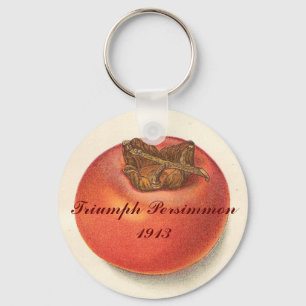 Vintage Persimmon Keychain