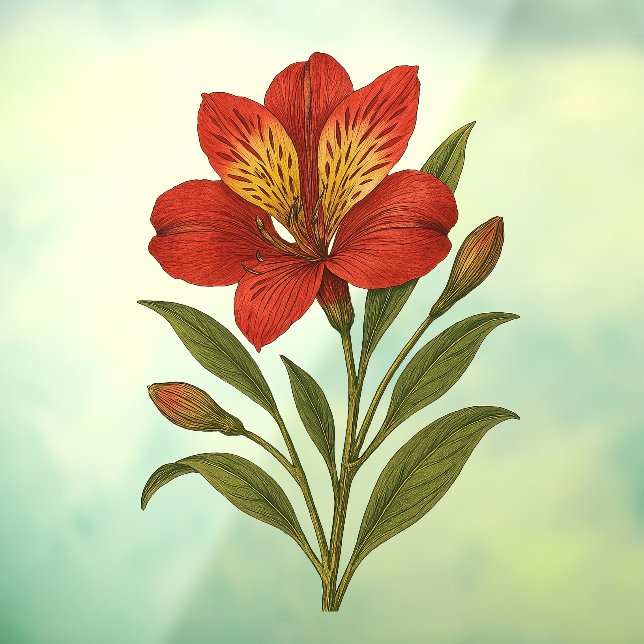 Vintage Peruvian Lily (Sheet 3)