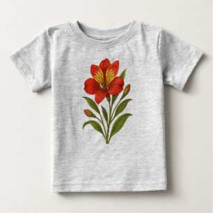 Vintage Peruvian lily Baby T-Shirt
