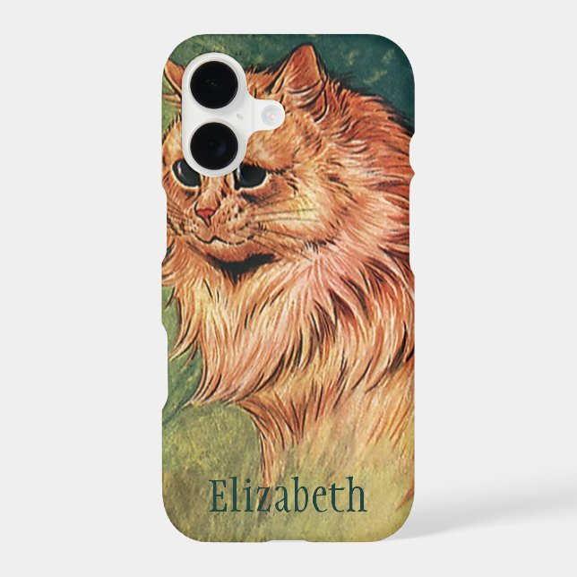 Vintage Pet Animals, Long Haired Orange Cat (Back)