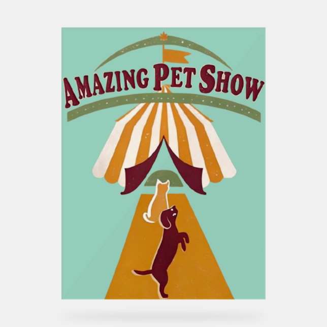 Vintage Pet Poster (Front)