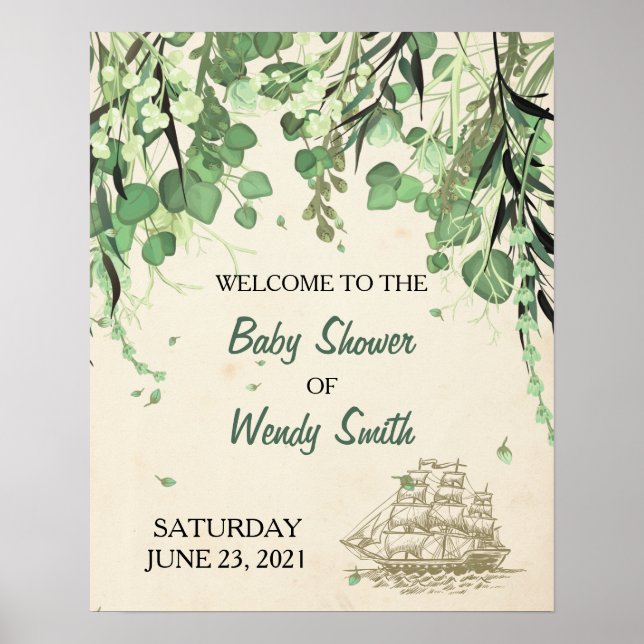 Vintage Peter Pan Neverland Welcome Sign (Front)