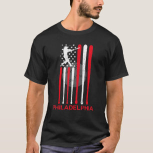 Vintage Philadelphia Baseball Soul American US Fla T-Shirt