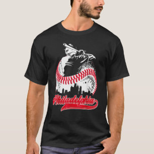Vintage Philadelphia Baseball Vintage Baseball Fan T-Shirt