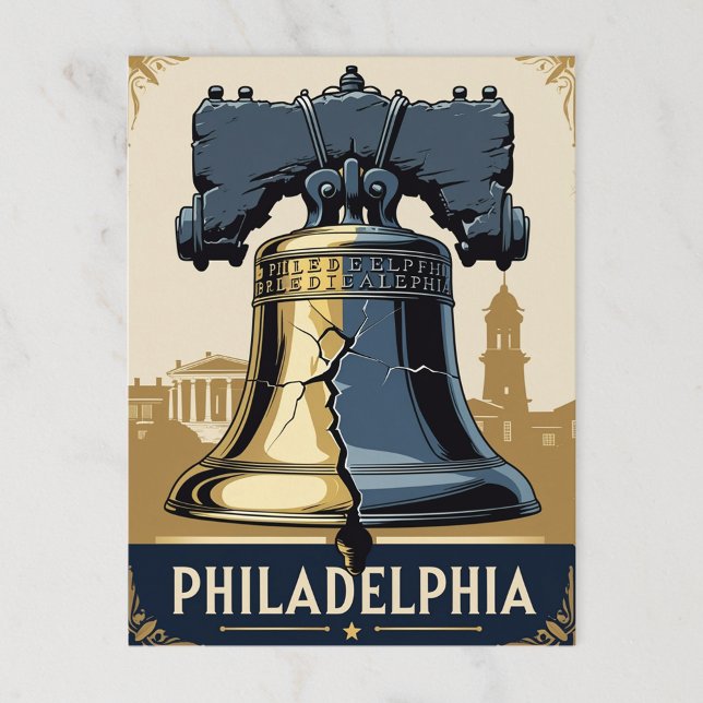 Vintage Philadelphia Liberty Bell Historical Postcard (Creator Uploaded)