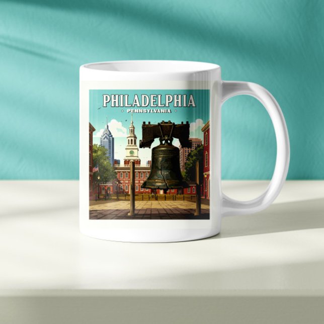 Vintage Philadelphia Pennsylvania Coffee Mug (Creator Uploaded)