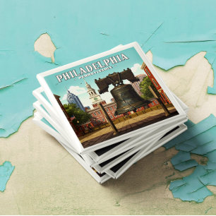 Vintage Philadelphia Pennsylvania Magnet
