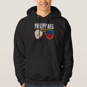 Vintage Philippines Filipino Flag Pride Philippine Hoodie