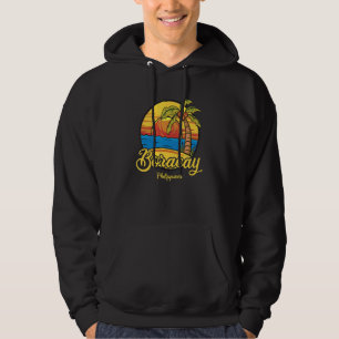 Vintage Philippines Vacation Travel Asia Boracay Hoodie