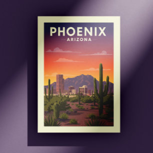 Vintage Phoenix Arizona Postcard