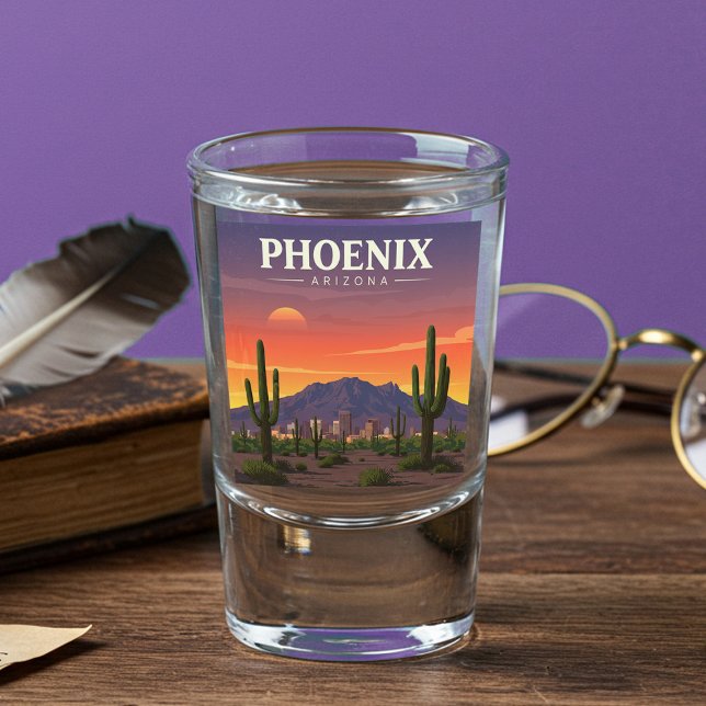 Vintage Phoenix Arizona Shot Glass (Creator Uploaded)