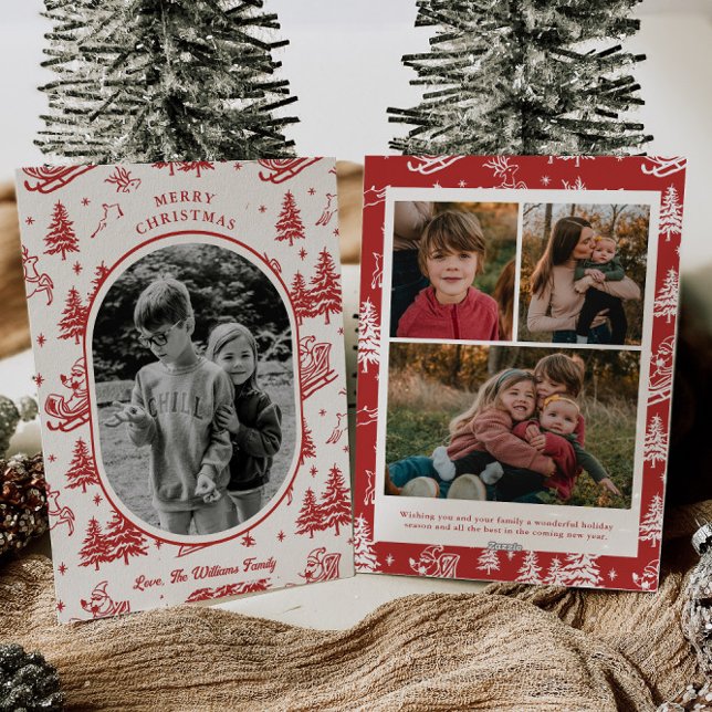 Vintage Photo Christmas Card (Creator Uploaded)