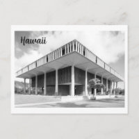 Vintage Photo of Hawaii State Capitol