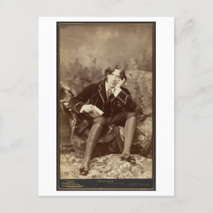 Vintage Photo of Oscar Wilde Postard Postcard