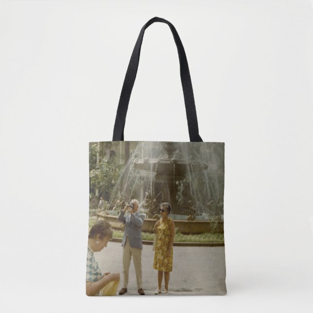 Vintage Photo Tote Bag (Front)