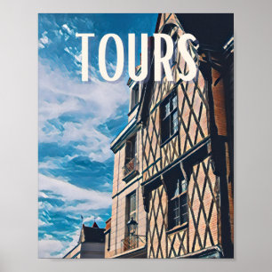 Vintage Photo Tours Poster
