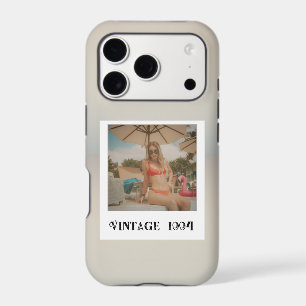 Vintage Photo & Year Nostalgic Birthday