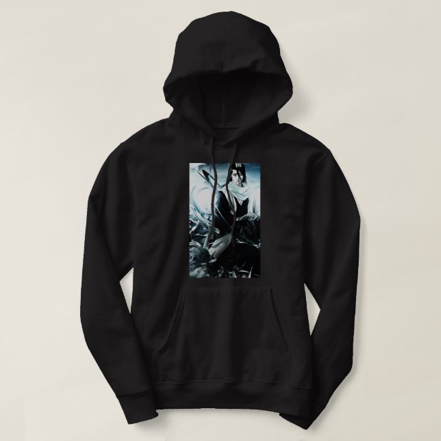 Vintage Photograp Manga Shinigami Anime Gift Movie Hoodie (Design Front)