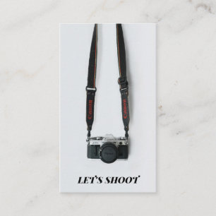 Vintage Photographer Business Card