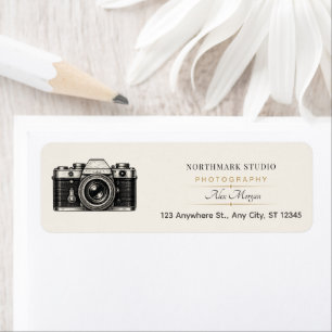Vintage Photographer Luxury Gold Camera