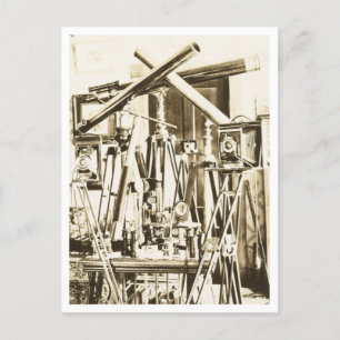 Vintage Photographic Equipment Postcard