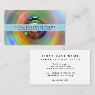 Vintage Photography Camera Business Card