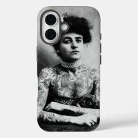 Vintage photography of a tattooed lady
