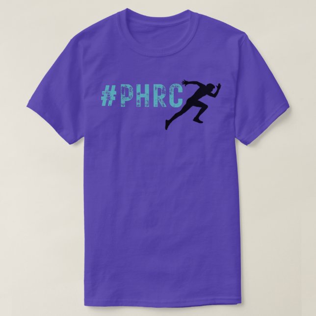 Vintage PHRC bold Typography T-Shirt (Design Front)