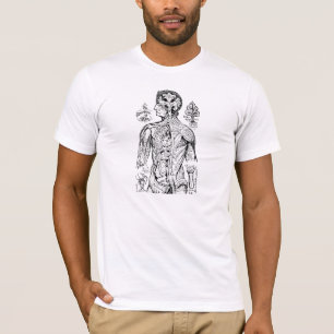 vintage physiology anatomy tshirt