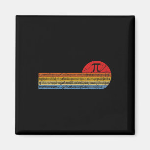 Vintage Pi Day 3.14 - Funny Math Teacher Student G Magnet