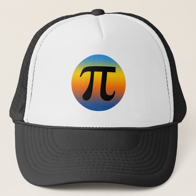 VINTAGE PI DAY TRUCKER HAT (Front)