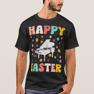 Vintage Piano Graphic Funny Easter Day Tank Top
