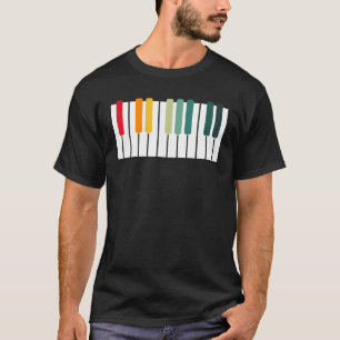 Vintage Piano Pianist Music Keyboard Musician Out T-Shirt