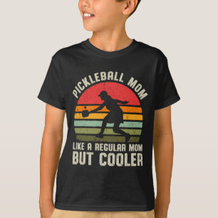 Vintage Pickleball Mum Life Pickle Ball For Women  T-Shirt