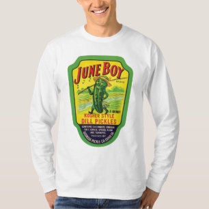 Vintage Pickles Food Product Label T-Shirt