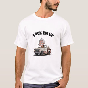 Vintage Pickup Truck With Grumpy Old Man Graphic T-Shirt