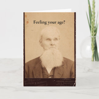 Vintage Picture Birthday Card