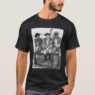 Vintage Picture The Man Black And White Cassidys C T-Shirt