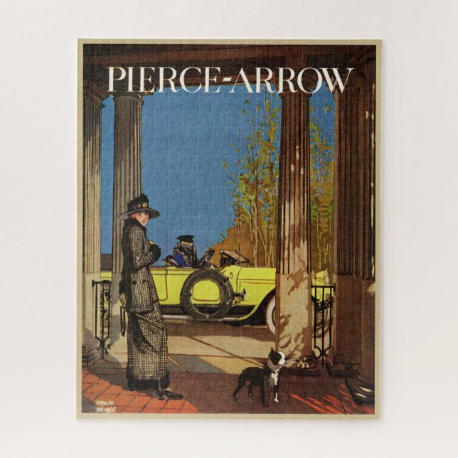 Vintage Pierce-Arrow 1919 Magazine Ad Jigsaw Puzzle (Vertical)