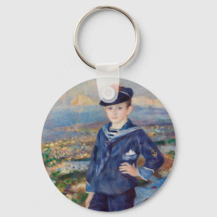 Vintage Pierre Auguste Renoir Sailor Boy Key Ring