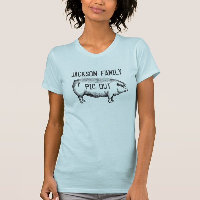 Vintage Pig T-Shirt (Front)