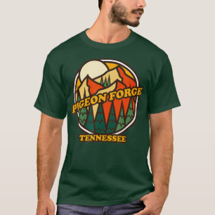 Vintage Pigeon Forge Tennessee Mountain Hiking T-Shirt