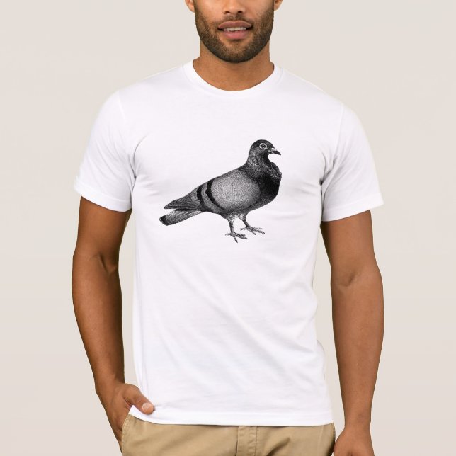 Vintage Pigeon Tshirt (Front)